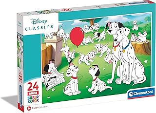 Clementoni - 24245 - Supercolor Puzzle - Disney Classics - 24 Pezzi - Puzzle Bambini 3 Anni, Puzzle Cartoni Animati - Made In Italy