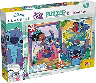 Liscianigiochi Disney Puzzle DF Plus 250 Lilo And Stitch, 105823, Multicolore, Taglia Unica