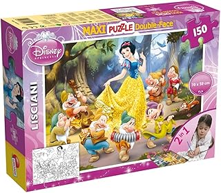 Lisciani Giochi- Biancaneve Princess Disney Puzzle Supermaxi 150, Snow White, Multicolore, 46751