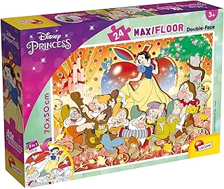 Liscianigiochi - Disney Puzzle DF Maxi Floor 24 Biancaneve Puzzle per Bambini, 86634