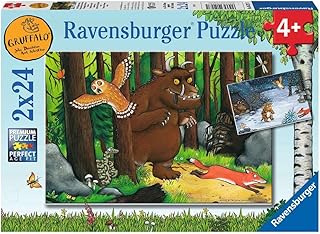 Puzzle Gruffalo, 2 Puzzle di 24 Pezzi, Età Consigliata 4+, Puzzle per Bambini, Stampa di Alta Qualità, 05227 1