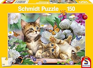 Spiele 56468 Gattini giocosi, puzzle per bambini da 150 pezzi