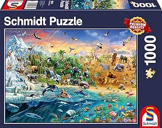 58324 Animal Kingdom Premium Quality Jigsaw Puzzle (1000 pieces)