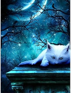 YINGXIN134 Puzzle Puzzle da 1000 Pezzi per Adulti - Gatto Bianco Ogni Pezzo è Unico, la Tecnologia Softclick Significa Che i Pezzi Si incastrano Perfettamente - 26x38 cm