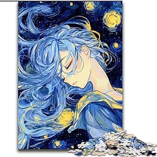 Puzzle da 1000 pezzi per adulti, puzzle a forma di cavallo con acquerello, in legno, per un intrattenimento rilassante, perfetto regalo di Natale e decorazione per la casa, dimensioni 50X75cm