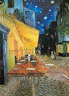 Puzzle 1000 pezzi Van Gogh Caffè di Notte Puzzle, Museum Art Collection Puzzle Classici, Puzzle per Adulti e Giovani
