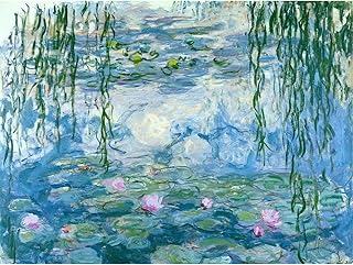 Diamond Painting Claude Monet Ninfee Ricamo Mosaico Modello Wall Art Pittura Diamante Per Soggiorno Home Wall Art 30X40cm
