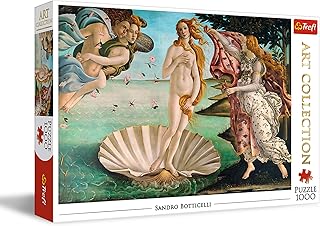1000 Elementi, Collezione d'Arte, Qualità Premium, per Adulti e Bambini da 12 anni Puzzle, Colore La Nascita di Venere-Sandro Botticelli, 10589