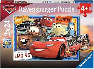Ravensburger Italy 07819 - Disney Cars Puzzle da 2x24 Pezzi