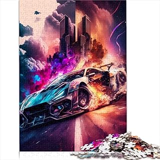 Puzzle Giochi Cityscape_Future_Car Puzzle 1000 pezzi in cartone riciclato per adulti puzzle educativi puzzle educativi 1000 pezzi (26x38 cm)
