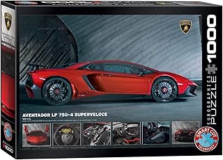 EuroGraphics- San Francisco, Cable Car Heaven by Eugene Lushpin Lamborghini Puzzle, Multicolore, 48 x 68 cm, 6000-0871