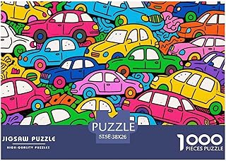 Graffiti Car Puzzle in Legno Impermeabile Puzzles Da 1000 Pezzi Per Adulti Impossibili Giochi Di Impegnativi