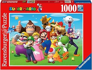 Ravensburger - Puzzle Super Mario per Adulti e Ragazzi, 1000 Pezzi, Idea Regalo per Lei o Lui, 70x50 cm