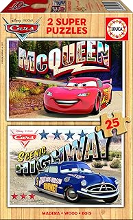 Educa - Puzzle 2 x 25 New Cars (16799)