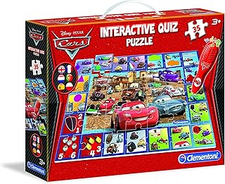 Clementoni Cars 2 Interactieve Quiz 35pc(s) - Puzzles (Interactive, Cartoons, Cars 2, 3 yr(s), Italy, 240 x 330 x 60 mm)