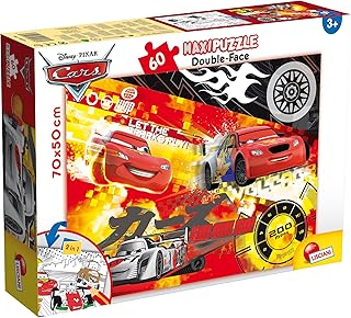 Liscianigiochi Disney Puzzle Supermaxi 60, Cars